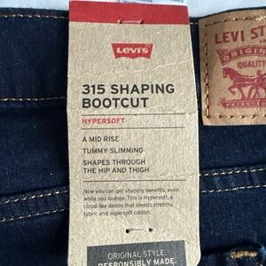 Levi's‎ 315 Shaping Bootcut Jeans in Dark Blue